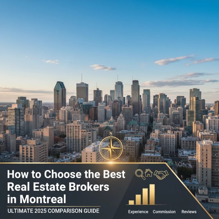 Professional real estate broker in Montreal meeting with clients at North East’s multi-disciplinary office.